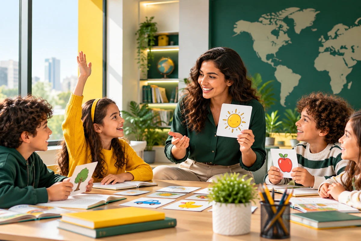 Kids English class activities